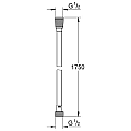  Grohe Silverflex TwistStop shower hose 175cm 28388DC0 – Grohe 11.203.1611.0095 – миниатюра 1
